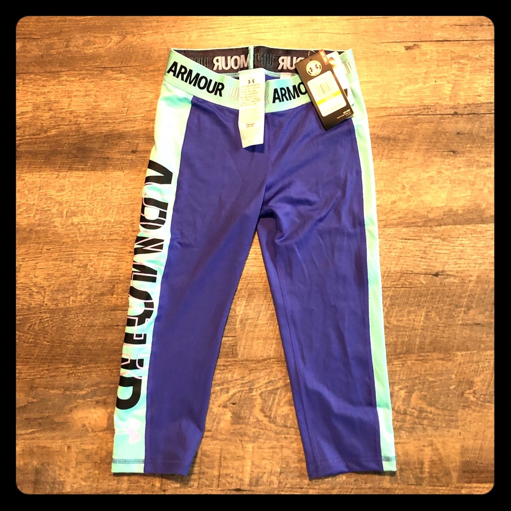 Girls YM Under Armour capri legging